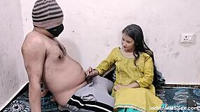 Indian Hot Bhabhi Takes Dewar Doggy Style in Bedroom with Creampie and Clear Hindi Moans