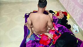 priyanka bends over ranch for boyfriend's deep ass licking anal fingering and creampie