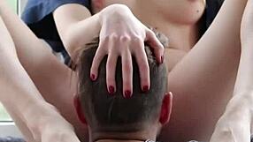 Long Leg Redhead Babe Takes Small Cock Creampie