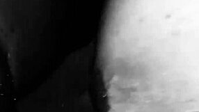 Real ebony stepsis drenches pussy squirting on massive black cock