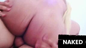 blonde light skin ebony model jumps thick latin cock deepthroat doggystyle