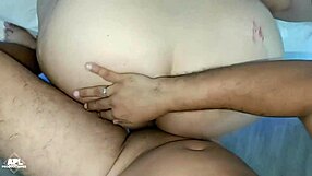 steamy shower tempts with chubby big ass blowjob