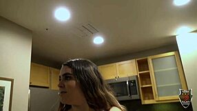 rome major tongues serenity taylor's wet pussy before creampie pounding