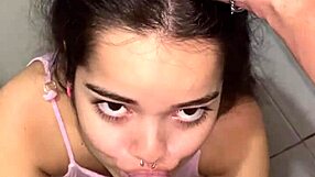 Woke up to sloppy deepthroat on huge cock then cum in my mouth!