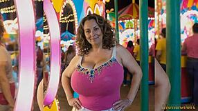 Mona Croft's classy big tits milf allure stirs deep mommy emotions