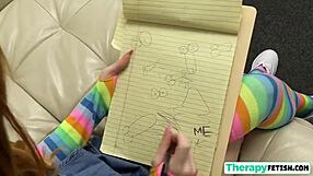 perverted doctor pulls fat cock for sexy patient deepthroat suck then hardcore fuck