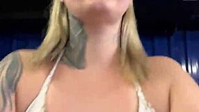 Gym Girl's Wet Pussy Teases Cardiologist into Secret Jerk Off