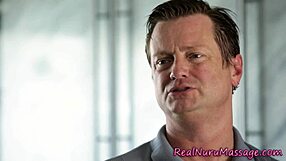 overwhelmed by fetish masseuse hot sperming