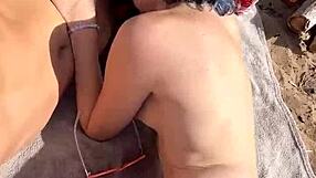 i felt the rush creampieing teen pussy on public beach