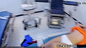 Sexual Deviant Yasmine Woods Mandatory Hitachi Orgasms Doctor Tampa!