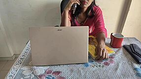 desi indian bhabhi at office i brutally fucked her hard creampie