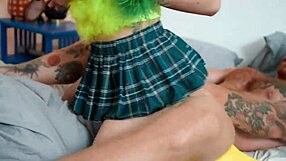 Duo Deepthroats Tight Pussy Huge Titties Fucked Cosplay