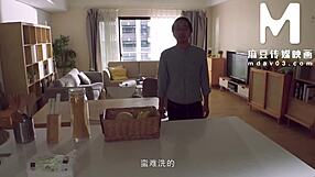 Why does horny milf nurse beg patient to cum in her asian wife mouth and pussy?