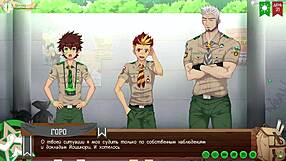 game friends camp way 2 episode 40 heads to the store with russian voiceover