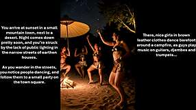 She indulges in ai leather porn excess