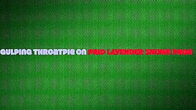 Librarian in Glasses Deepthroats Huge Cock Facefucked Sloppy Creampie