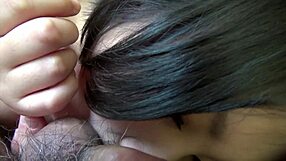 i fuck my friend's ex japanese girlfriend missionary deep in her hairy pussy cumming hard inside feels incredible