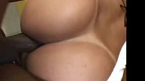 Darlene Amaro's Juicy Brazilian Ass Shakes Bareback On Monster Black Cock