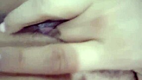 Hot MILF Spreads Legs WIDE FINGERING Wet PUSSY Close-Up Solo Orgasm Explosion