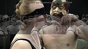 hey this bdsm french redhead pees soaking her panties during gyno exam play