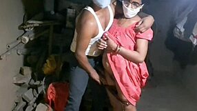 Village Bhabhi Overwhelmed by Room Owner's Rough Hardcore Thrusts