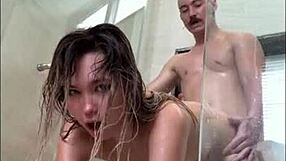 skinny blonde teen squirts from hard stranger bathroom pounding pov