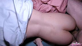 sharing bed with stepmom? naughty mommy dirty talk footjob creampie cowgirl