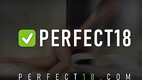 Eliz Benson BENDS OVER Spreading BIG PUSSY LIPS Dripping Wet