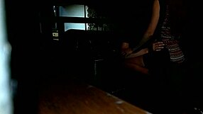 we sneaked downstairs and i took his cum deep inside my latina milf pussy