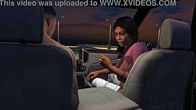 Franklin calls hooker for car sex game in GTA streets?