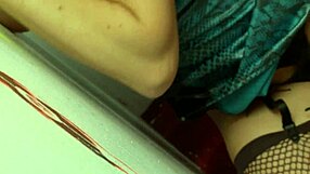 audrey hollander gapes wide as otto bauer rams her redhead ass