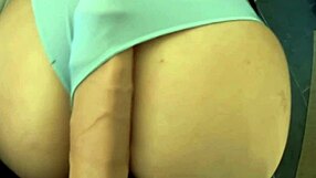 Stepsis friend's tiny ass rides my huge cock to creampie mess?