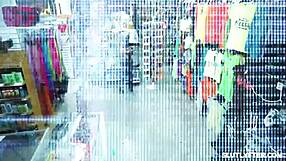 Shoplifter Breezy Grinds Narrow Teen Pussy on Officer Rusty's Big Cock for Freedom