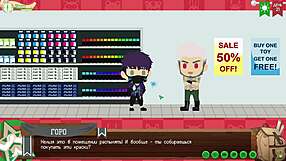 game friends camp way 2 episode 40 heads to the store with russian voiceover