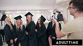 slutty milfs charlie forde and bunny madison reverse gangbang nerd with rough cowgirl rides