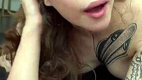 backstage teasing the tattooed teen with toys