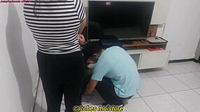 dona de casa mostra lingerie nova pro tecnico e pede opiniao 😏 quer meter?