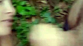 teasing tits out sucking guides thick cock deep