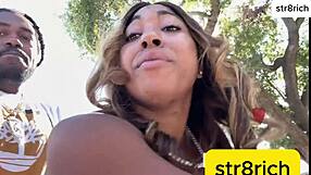 Think Houston's Ebony Anal Queen Survives Snowy Outdoor Ass Pounding?