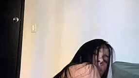 hot latina teen dances naked shaking her big ass twerking and spreading asshole for you