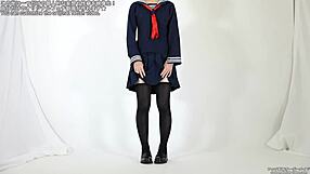 i can't resist sniffing and tasting these white panties all day...