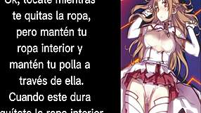 My first joi cei in spanish, obey asuna now