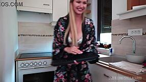 i'm dancing in the kitchen feeling housewife joy