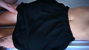 my 18yo german stepsis with tight pussy and small waist shows me new positions till i cum in her panties