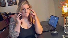 heart races seeing stepmom discover those secret dick pics