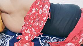 Hotel quickie turns rough as chubby desi girlfriend shahana moans in doggystyle creampie