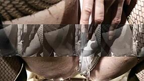 hey this bdsm french redhead pees soaking her panties during gyno exam play