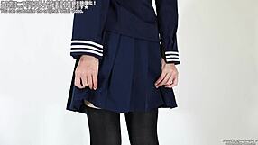 i can't resist sniffing and tasting these white panties all day...