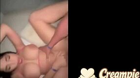 Ennid Wong Takes Fan Creampie Deep in Her Pussy