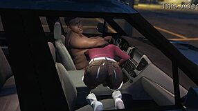 Franklin calls hooker for car sex game in GTA streets?
